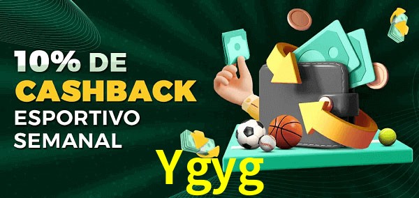 10% de bônus de cashback na Ygyg